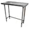 Bk Resources Stainless Steel Work Table With Open Base, Plastic Feet, 48"Wx18"D SVTOB-1848 - alternate 4